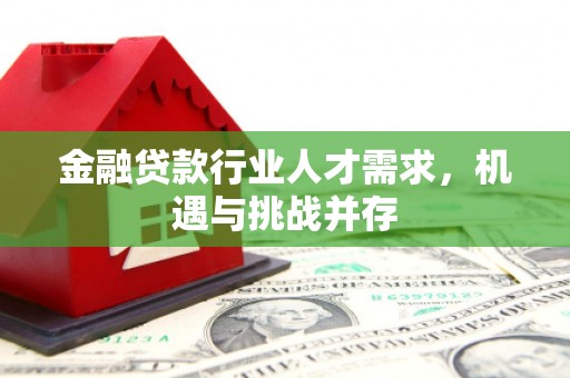 壮围金融贷款行业人才需求，机遇与挑战并存